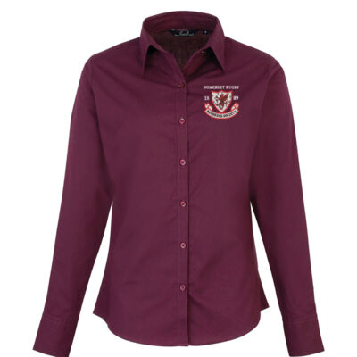 Ladies L/S Economy Blouse Thumbnail